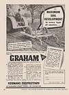 Vintage 1959 YEOMANS GRAHAM CHISEL PLOW Advertisement  