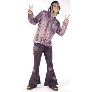  Hippie Haight Adult Mens Costume   Mens Costumes 