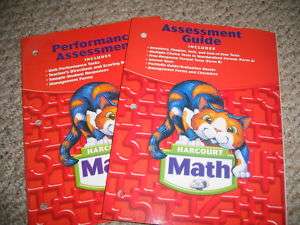 Harcourt Math Performance Assessment Guide 2nd Grade  