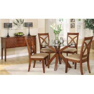    5 pc Counter Height Table + 4 Chairs / 9286 9288: Home & Kitchen