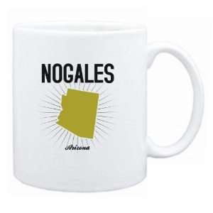   Nogales Usa State   Star Light  Arizona Mug Usa City: Home & Kitchen