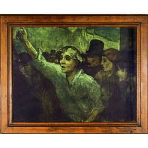  The Uprising   Print   Daumier   28X34