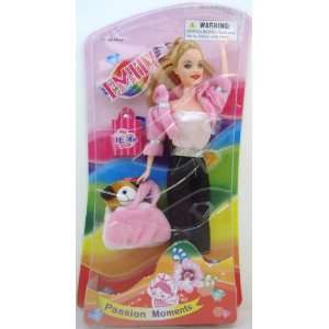  Fashion Doll   Emily Pink Top: Toys & Games