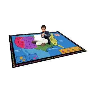  Flagship TIME69 Time Zone Rug 6 by 9 feet