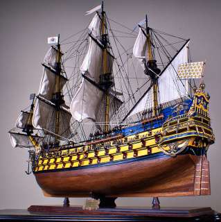 Soleil Royal 44 wood model ship tall sailing boat  