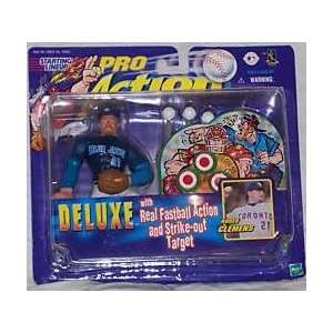  Roger Clemens Action Figure with Real Fastball Action and Strike 