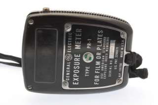 General Electric GE Exposure Meter Type PR 1  
