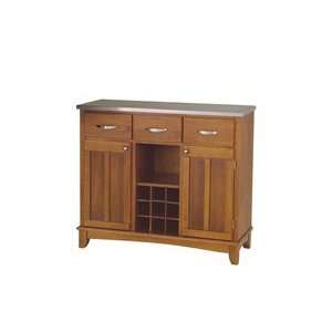  Home Styles 41.75x17x36.25 in. Cottage Oak 3 Drawer Buffet 