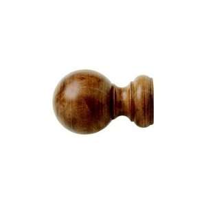    Kirsch 1 3/8 Inch Wood Trends Wood Ball Finial