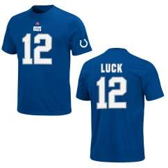 Indianapolis Colts Andrew Luck Eligible Receiver Blue Jersey T Shirt 