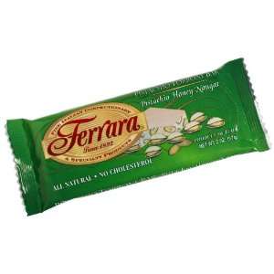 Ferrara Pistachio Torrone Bar, 2 Ounce Grocery & Gourmet Food