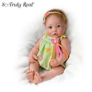    Touch Activated Lifelike Baby Doll Butterfly Kisses Toys & Games