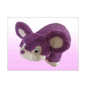 Pillow Pets Large 19 Purple Mouse Stuffed Plush Animal [Toys] Pillow 