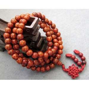  Tibetan Buddhist 108 Bodhi Beads Prayer Mala Necklace 