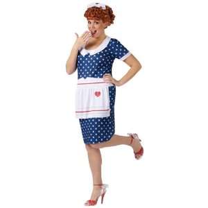  I Love Lucy Sassy Lucy Plus Size Costume: Toys & Games
