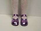 BLACK Metallic Doll Shoes For 14 Betsy McCall♥  