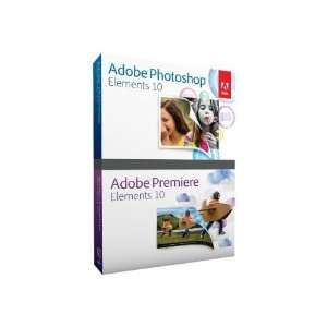 Adobe Photoshop Elements 10 plus Adobe Premiere Elements 10 (65136565 