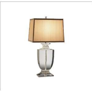  Robert Abbey Artemis Table Lamp in Lead Crystal with Cafe 