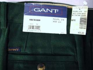 Mens Gant brushed cotton khakis chinos pants 38x34 (2343)  