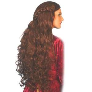  Lets Party By Smiffys USA Medieval Long Brown Adult Wig 