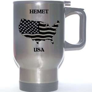  US Flag   Hemet, California (CA) Stainless Steel Mug 