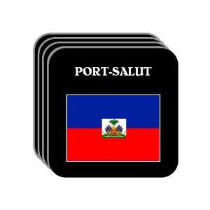 Haiti   PORT SALUT Set of 4 Mini Mousepad Coasters