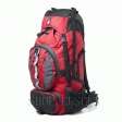 New 60+10 UL Internal Frame Camping Hiking Backpack Red  