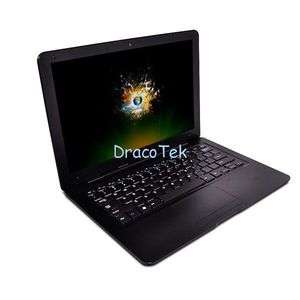 13.3 notebook laptop ATOM D2500 1.8G dual core 2GB RAM + 320GB HDD 