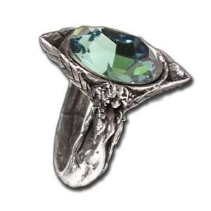  Absinthe Fairy Spirit Crystal Gothic Ring Size 7
