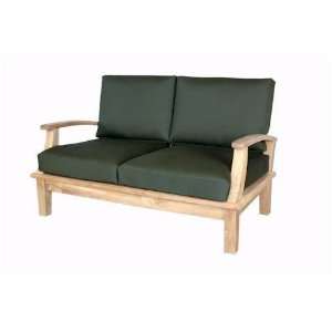 Brianna Deep Seating Loveseat + Cushion: Patio, Lawn 