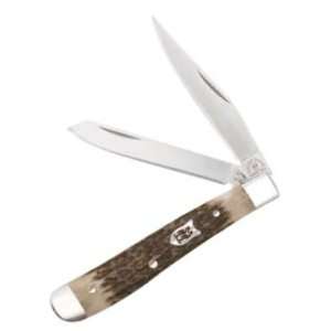  Kissing Crane Knives 5219 Peanut Pocket Knife with Genuine 