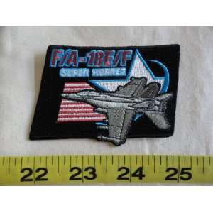  F/A 18 E/F Super Hornet Jet Fighter Patch: Everything Else