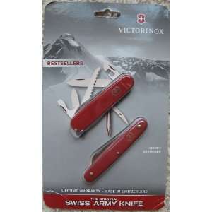  Victorinox Swiss Army Knife Hiker BONUS Utility Knife 