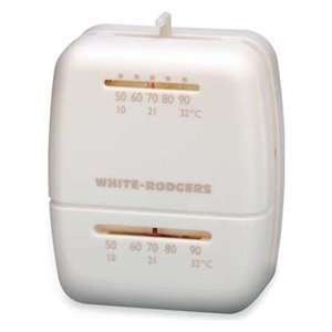  Low V Thermostat, Cool Only, White