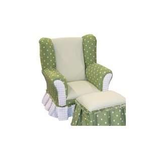   Angel Song 101220116 Child Wingback Chair in Kiwi: Furniture & Decor