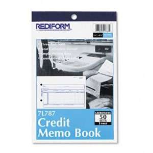  Rediform® Carbonless Credit Memo Book BOOK,CREDIT MEMO 