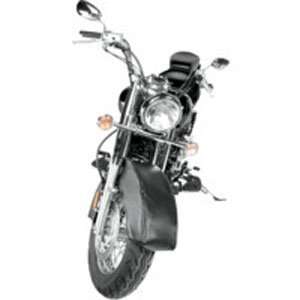  SYNTHETIC LEATHER NARROW FRONT FENDER PROTECTOR FOR HARLEY: Automotive