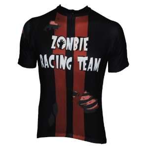  NEW Zombie Racing Team Mens Cycling Jersey  2XL  Ships 