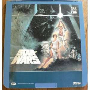  Star Wars 1977 CED VideoDisc CBS Fox Video Selectavision 