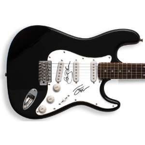 Doobie Brothers Autographed Signed Guitar & Proof