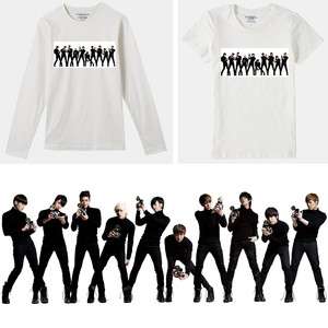   ]SUPER JUNIOR Prints T shirt, Short/Long Sleeve SUJU TVXQ SNSD 2PM
