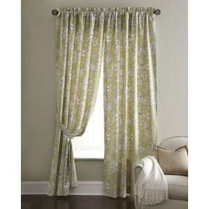  Jane Wilner Each 96L Floral Toile Curtain: Home & Kitchen