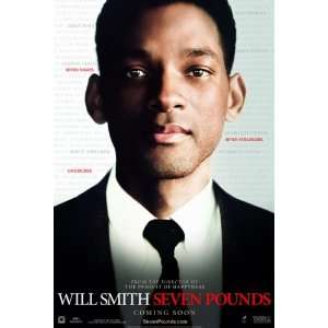  Seven Pounds   Will Smith   Original Movie Poster   11 X 
