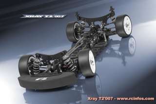 XRAY T2007 Touring Sedan Novak 3.5R Velocity speed system futaba 