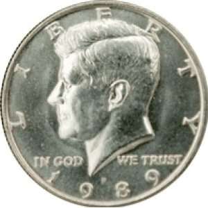  1989 Brilliant Uncirculated Kennedy Half Dollar 