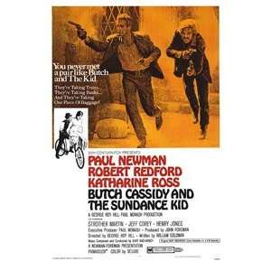  Butch Cassidy & Sundance Kid   26x38 Movie Poster