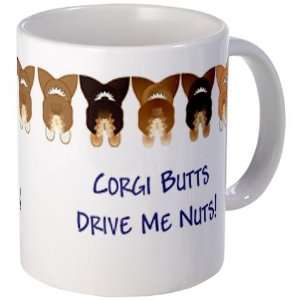  Corgi Butts Drive Me Nuts Pets Mug by  Kitchen 