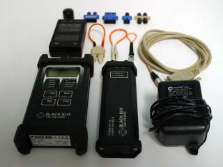 Black Box Fiber Optic Power Meter & LED Source Kit (Model TS1300A 