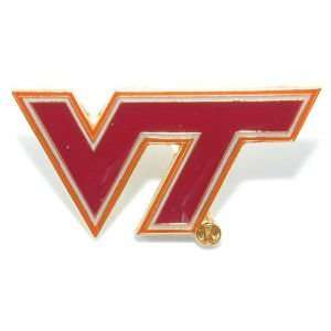  Virginia Tech Hokies Logo Pin: Sports & Outdoors