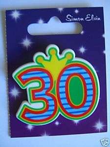 30th Birthday   BLACK FOIL PARTY DECORATIONS PACK (5)  
